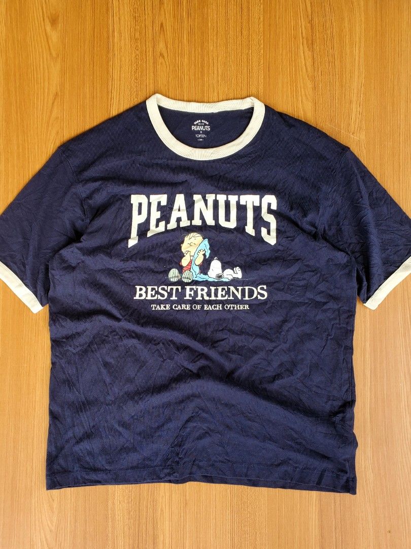 Peanut x Topten (Category: Tshirts & Polo Shirts ) located in Digos. Submitted by makiboi2006 (Listing ID 1465709369, Image 1). Description: Size Large Good as new.