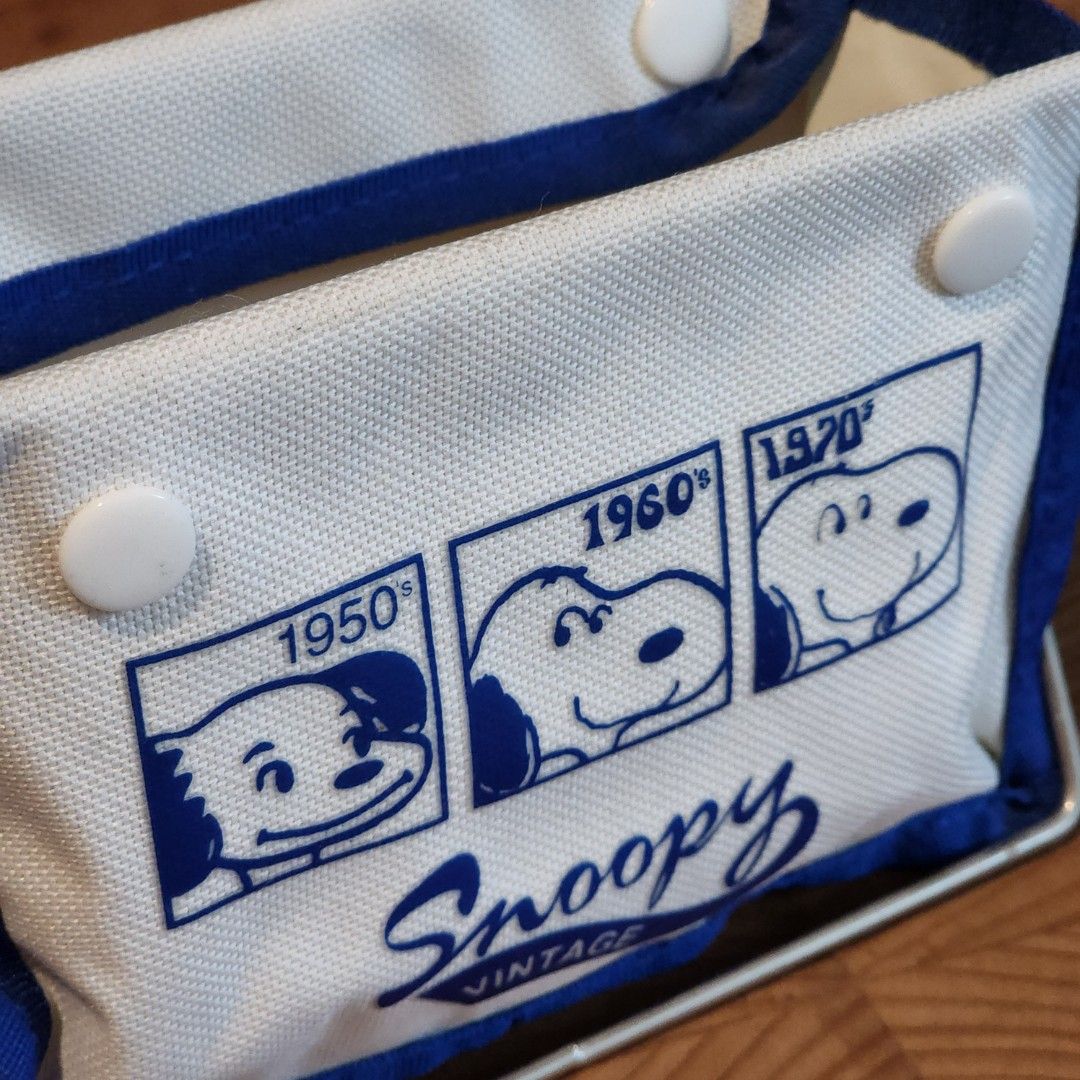 Peanuts Snoopy Vintage Multi-Purpose Folding Mini Basket Storage (Category: Character Goods) located in Binan City. Submitted by dottienook (Listing ID 1465701347, Image 3). Description: Peanuts Snoopy Vintage Multi-Purpose Folding Mini Basket / Storage sf at buyers expense.