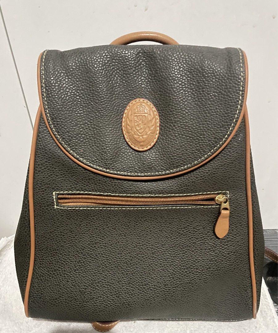 Pebble Leather Green MINI Backpack (Category: Backpacks) located in Antipolo. Submitted by lilhermes (Listing ID 1465696453, Image 1). Description: Fit folded umbrella Small Size In good condition .