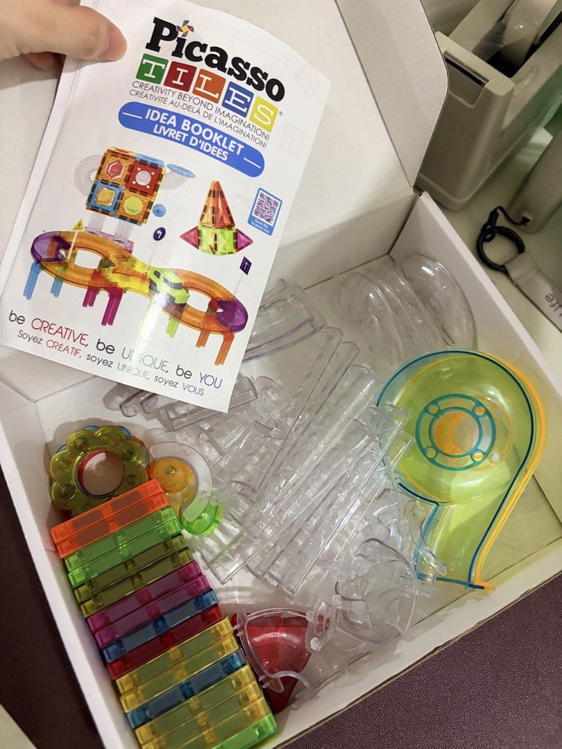 Picasso Tiles 60 pcs Mini Magnetic Tiles (Category: Educational & Learning Toys) located in Bulacan. Submitted by roxanneio (Listing ID 1465672929, Image 2). Description: .