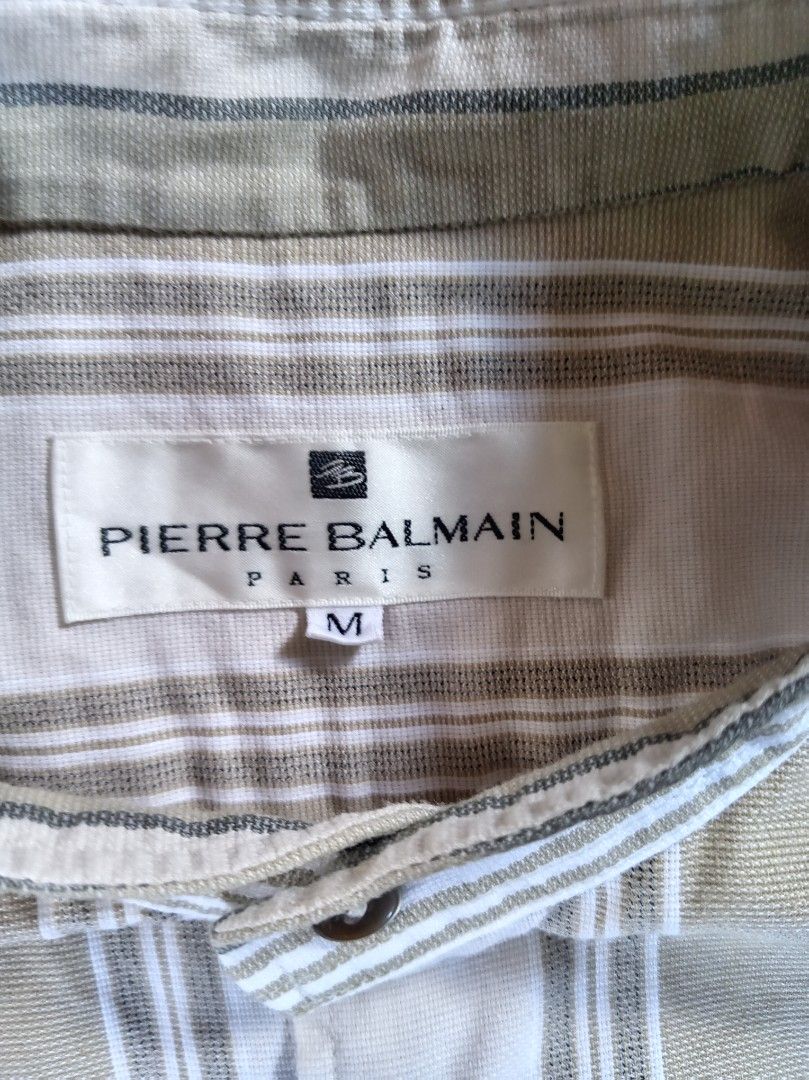 PIERRE BALMAIN (Category: Coats, Jackets and Outerwear) located in Legazpi City. Submitted by thrifttoflipp (Listing ID 1465635915, Image 1). Description: Medium on tag W 19 L 27 MOP via gcash Payment first policy +sf.