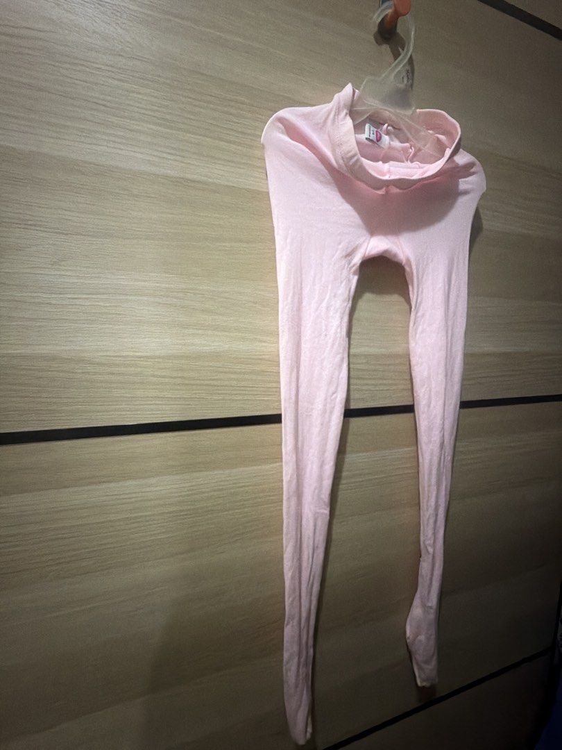 Pink Dance Tights Size 12-14 (Category: Socks & Tights) located in Cainta. Submitted by sarisari_online2020 (Listing ID 1465711805, Image 1). Description: - Color: Soft pink - Size: 12-14 (indicated on inner tag) - Ideal for: Dance class or everyday wear - Features: Stretchy fabric with a comfortable waistband - Condition: Clean and ready for use.