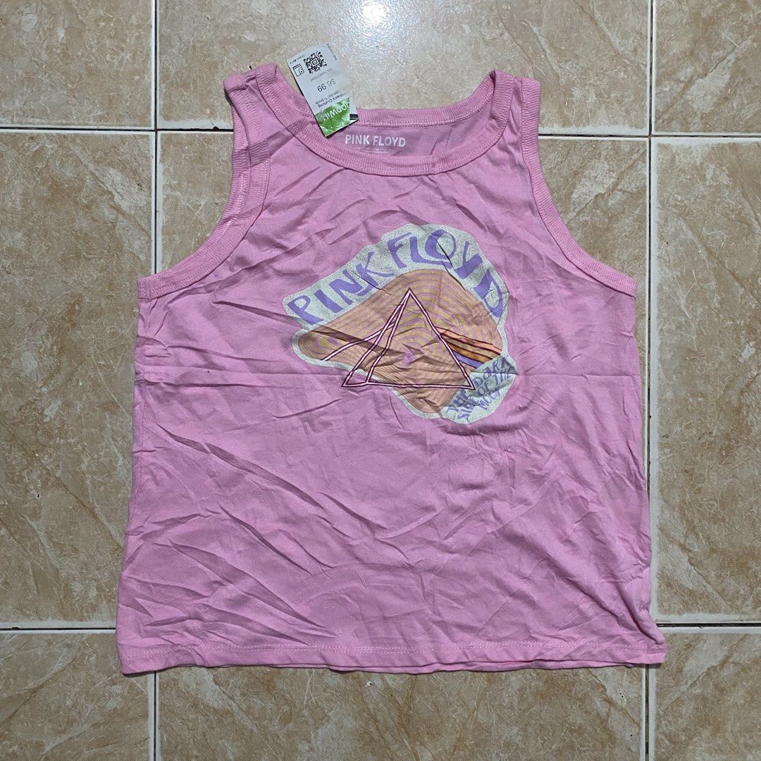 Pink Floyd Tank Top (Category: Shirts) located in Manila. Submitted by killthismane (Listing ID 1465732809, Image 2). Description: Pink Floyd’s The Dark Side of the Moon Ribbed Tank Top Size XL (16.5x19).