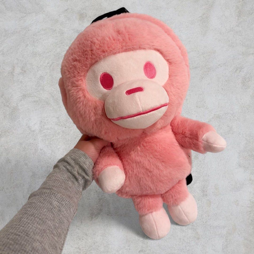 LF: BAPE Plush Backpack (Category: Backpacks) located in Manila. Submitted by sharindrip (Listing ID 1465759172, Image 2). Description: .