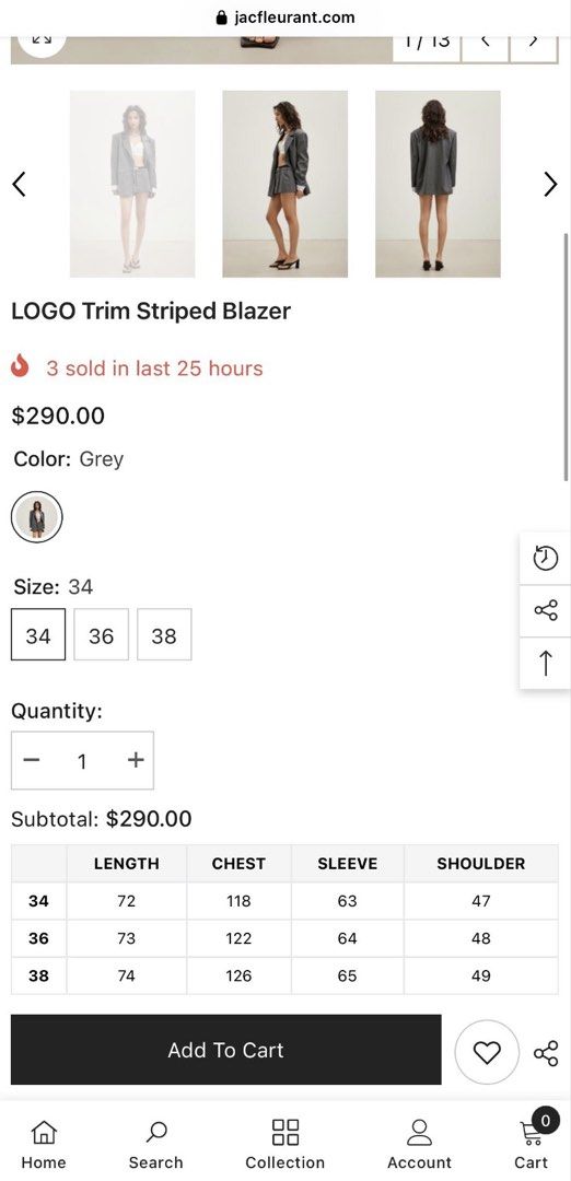 Pinstripe Blazer & skort Set (Category: Sets or Coordinates) located in Taguig. Submitted by darjaromanova (Listing ID 1465530198, Image 3). Description: Selling the entire set for ₱2,500 FINAL PRICE. Please don’t ask for a lower price — this is already the lowest..