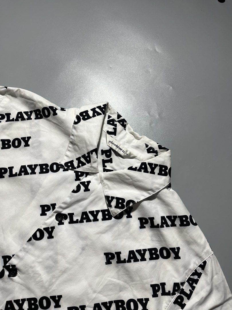 Playboy All Over Button Down Polo (Category: Tshirts & Polo Shirts ) located in Quezon City. Submitted by metro_junkie.ph (Listing ID 1465706592, Image 3). Description: Playboy All Over Button Down Polo Size Medium on Tag, Fits Large (22 x 29) Excellent Condition No Any Flaw/Issue(s) All Detail Posted 680 + SF.