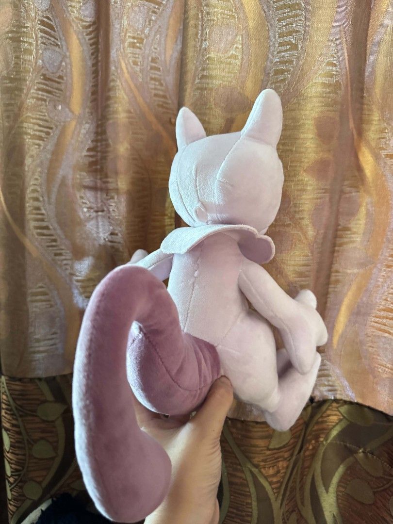 Pokemon Mewtwo Plush stufftoy (Category: Plushies & Soft Toys) located in San Fernando. Submitted by zeyxcarus (Listing ID 1465591259, Image 2). Description: rfs:decluttering (no space) binigay ng tita ko this plush galing japan loc pampanga mop: gcash mod: jnt.