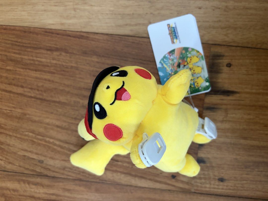 Pokemon Run 30th Anniv Pikachu plush (Category: Plushies & Soft Toys) located in Pasig City. Submitted by riikawa (Listing ID 1465608271, Image 1). Description: - Part of my running kit but I joined for the run not for the Pokemon - Authentic Pikachu plush with original tag attached - MOP: Bank Transfer/Gcash.