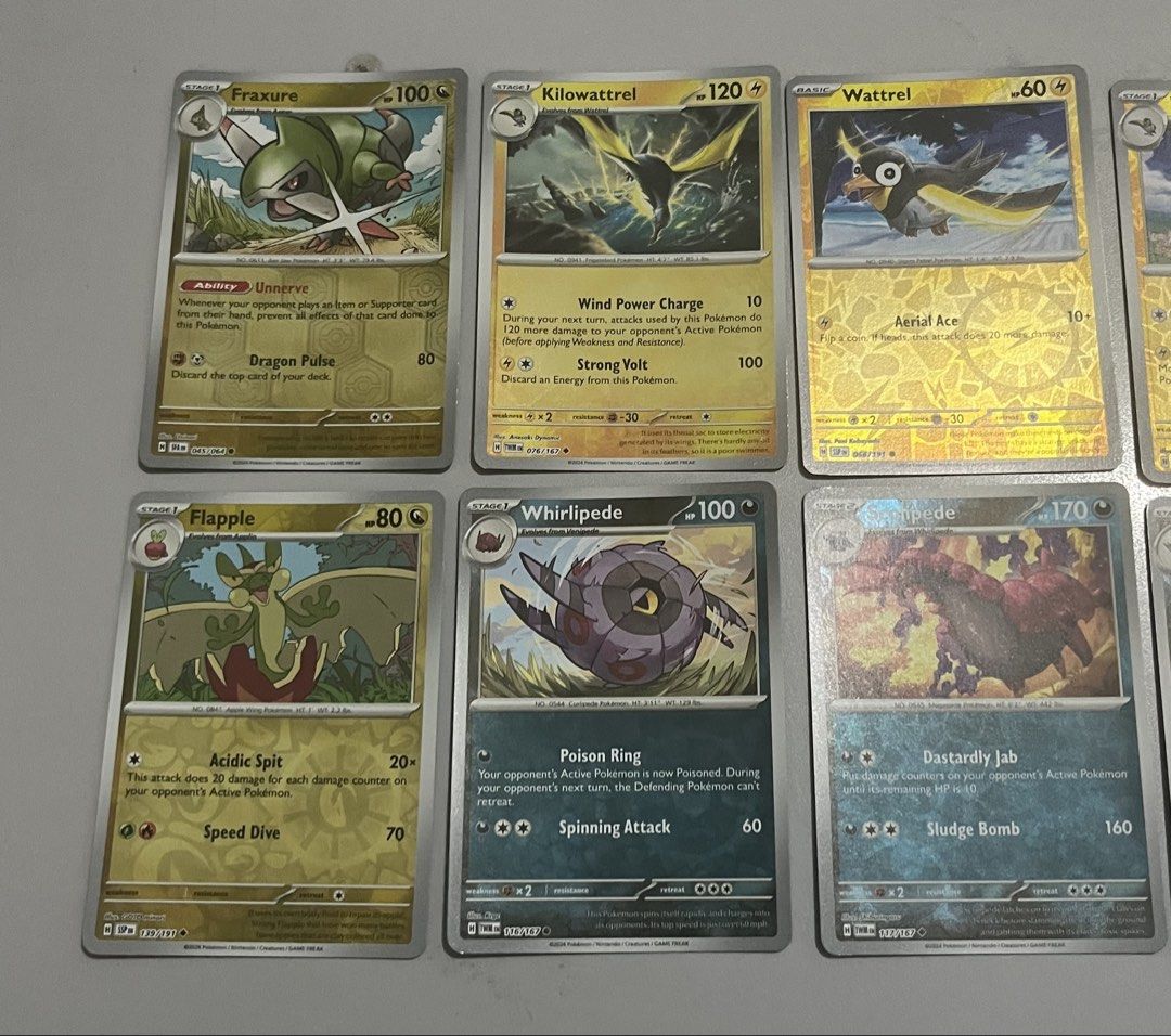Pokémon TCG Assorted “All Reverse Holo” // ₱30 Each (Category: Raw Singles) located in Quezon City. Submitted by pwrproductions (Listing ID 1465618967, Image 3). Description: ₱30 Each. .