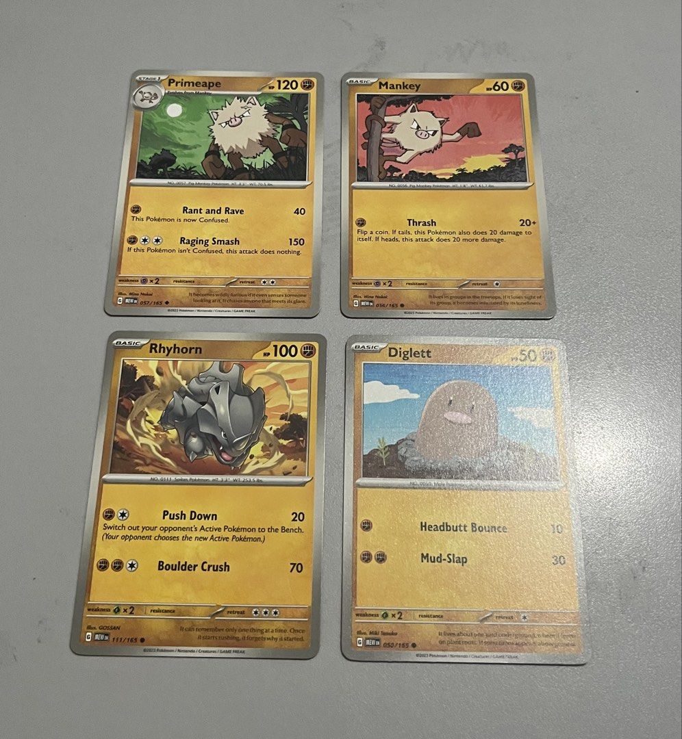 Pokémon TCG Assorted “Set 4” (Brown) (Category: Raw Singles) located in Quezon City. Submitted by pwrproductions (Listing ID 1465587795, Image 1). Description: .