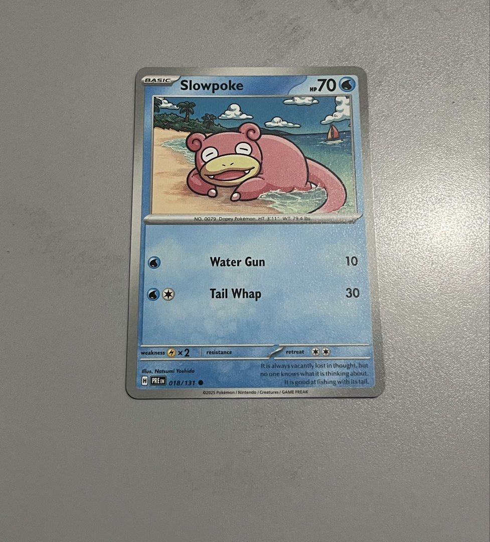 Pokémon TCG “Slowpoke” (Category: Raw Singles) located in Quezon City. Submitted by pwrproductions (Listing ID 1465582973, Image 1). Description: .