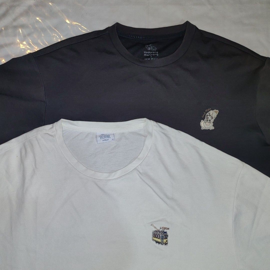 POLHAM shirts bundle (Category: Tshirts & Polo Shirts ) located in Barotac Nuevo. Submitted by yorcollections (Listing ID 1465709167, Image 1). Description: POLHAM shirts bundle Grey Actual dimensions Length 24 inches Width 20 inches White Size XL on tag Actual dimensions Length 28 inches Width 22.5 inches 200 + sf.