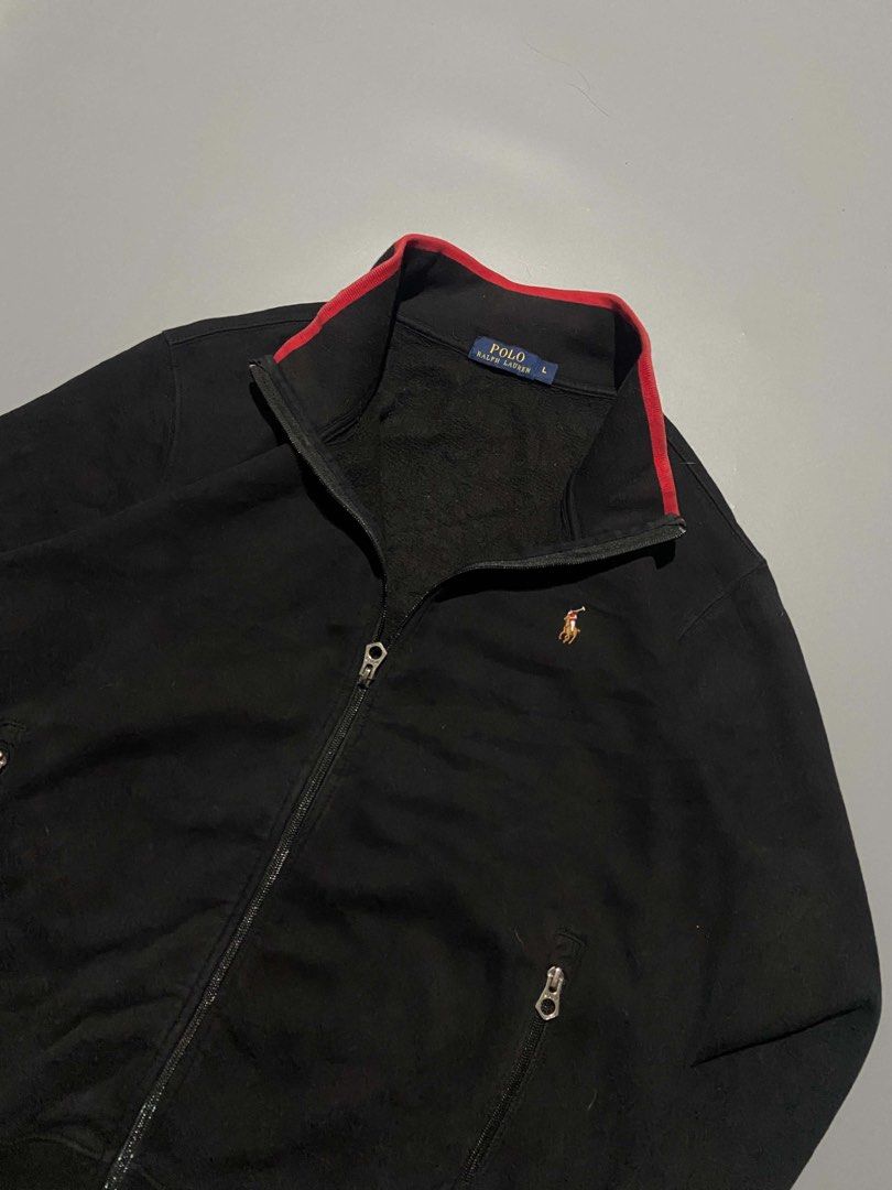 Polo Ralph Lauren Fullzip jacket (Category: Coats, Jackets and Outerwear) located in Silang. Submitted by thriftsab_ph (Listing ID 1465598066, Image 2). Description: Polo Ralph Lauren Fullzip jacket -Size large on tag -22x26 dimes -9.5/10 color rate -no issue Need wash only ₱750.
