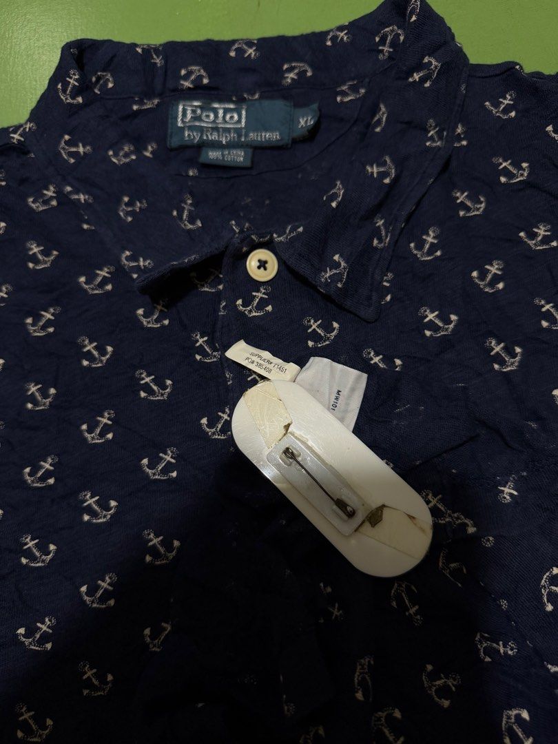 Polo Shirt (Category: Formal Shirts) located in Pasig City. Submitted by reyeslarry11740 (Listing ID 1465674896, Image 3). Description: For Sale Ralph Lauren Polo Shirt Navy Blue Size XL fit 2XL-3XL 25.7w x 29.7L Excellent condition No issue 1500 Payment 1st Pasig city .