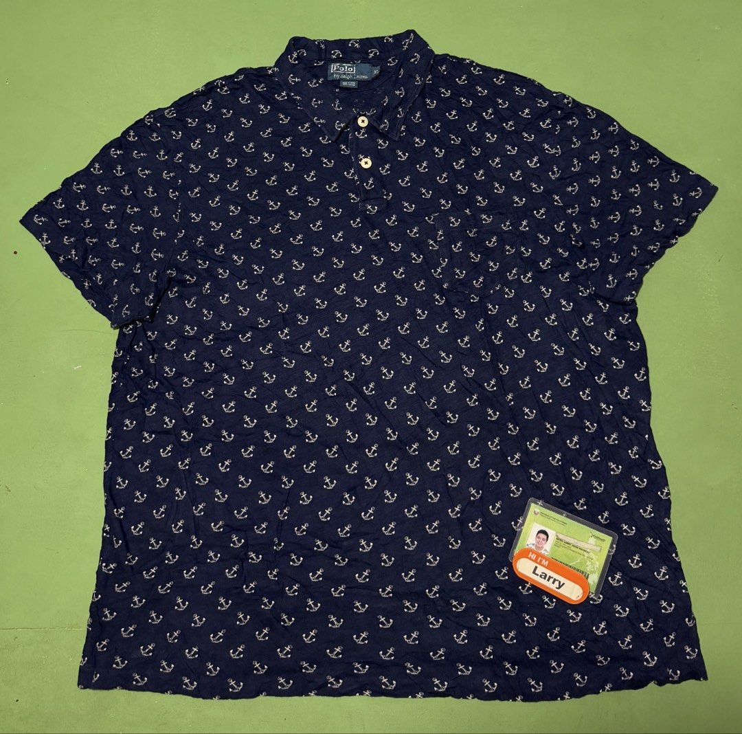 Polo Shirt (Category: Formal Shirts) located in Pasig City. Submitted by reyeslarry11740 (Listing ID 1465674896, Image 1). Description: For Sale Ralph Lauren Polo Shirt Navy Blue Size XL fit 2XL-3XL 25.7w x 29.7L Excellent condition No issue 1500 Payment 1st Pasig city .