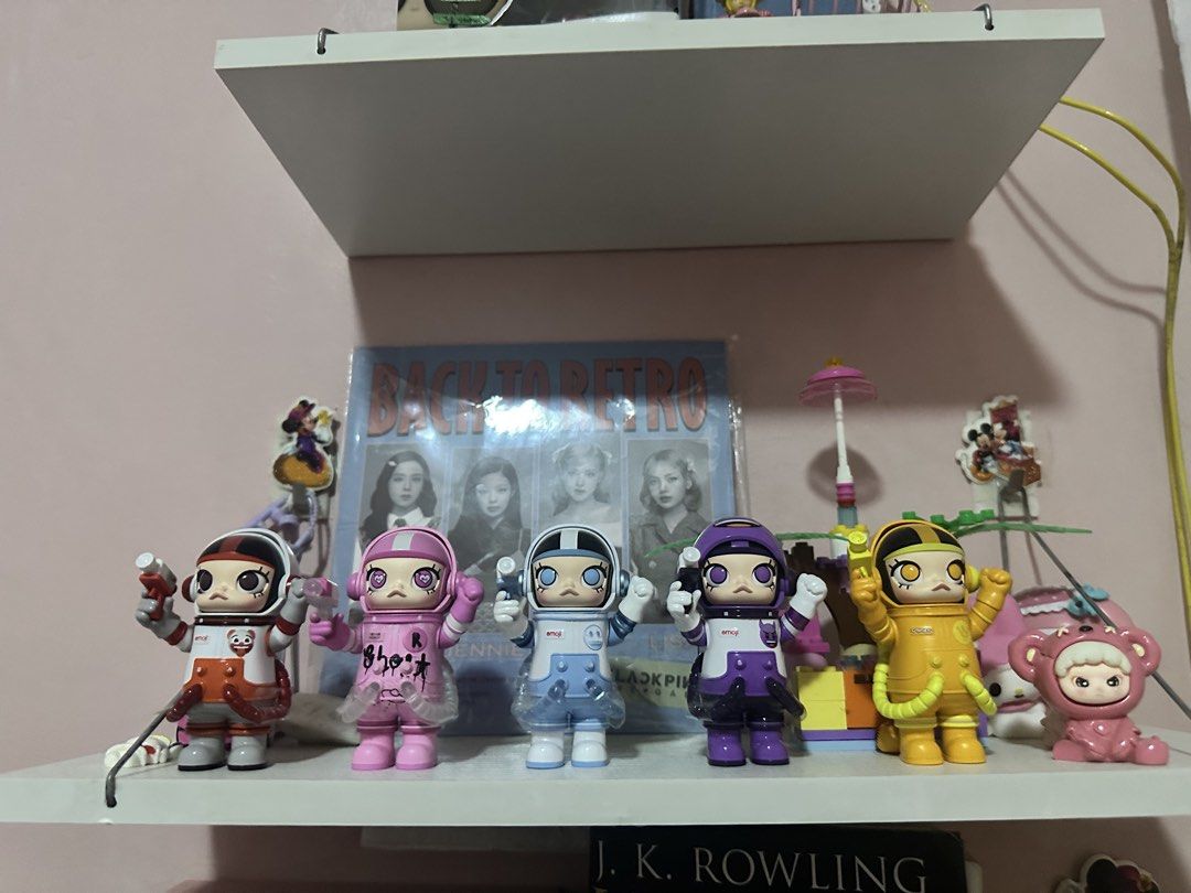 POP MART Astronaut Action Figures Set of Five (Category: Designer & Blind Box Toys) located in Manila. Submitted by docards1102 (Listing ID 1465685928, Image 1). Description: 350 EACH Take All- 1,700 with Box each.
