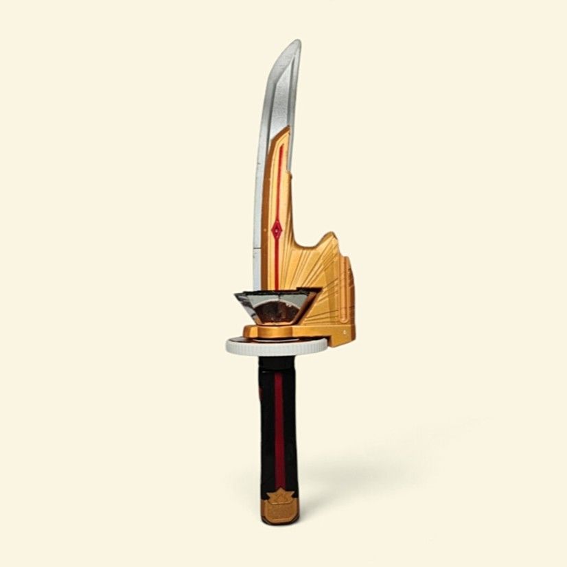 Power Rangers Samurai Dx Sword Toys (Category: Action & Battle Toys) located in Iloilo. Submitted by quistor (Listing ID 1465703215, Image 1). Description: Product Features: Power Rangers Samurai DX Samurai Sword Toys Color: as the picture show Size: 17 inches Sword Condition: Japan surplus toys, Japanese Version, no box, working electronics, Free Random Disk, selling as is. Package Content: 1pc Notes: Due to the light and screen setting differen