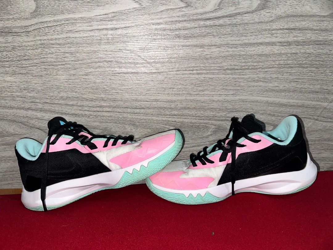 Precision XI South Beach (Category: Sneakers) located in Jose Panganiban. Submitted by gg.getsumei (Listing ID 1465625098, Image 2). Description: - Brand: Nike Precision 6 - Colorway: South Beach (White base with pastel pink, mint green, and black accents) - Condition: Slightly Used.