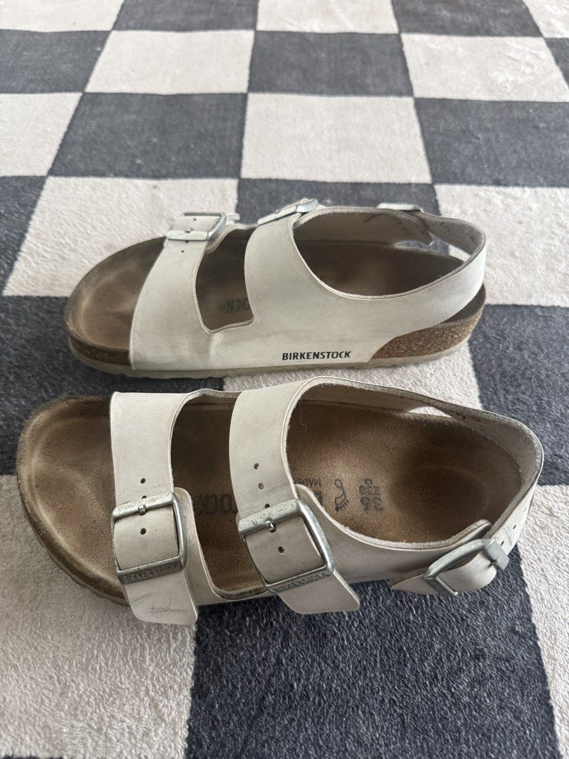 Preloved Birkenstock Milano (Category: Flats & Sandals) located in Makati City. Submitted by prelovedbyevieee (Listing ID 1465597042, Image 3). Description: Authentic Birkenstock Milano 36 EU RFS: I don’t wear it anymore.