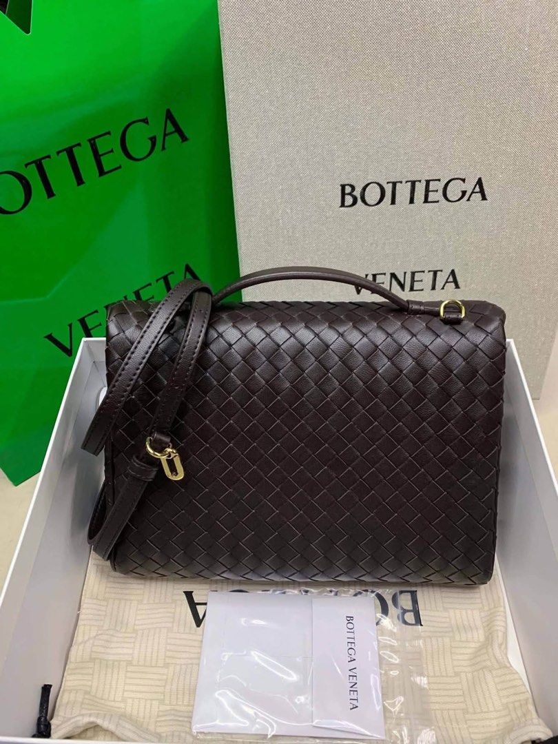 Preloved BV Leather Shoulder Bag (Category: Luxury Bags & Wallets) located in Manila. Submitted by bagsandshoesmanymore (Listing ID 1465601876, Image 2). Description: Preloved BV Size 26cm Made in Italy What you see is what you get.