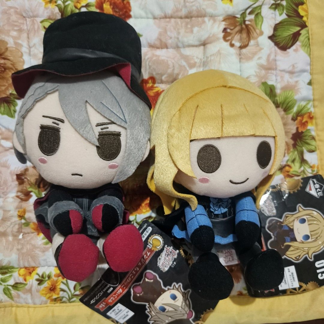 Princess Principal Banpresto Plush (Category: Vintage Collectibles) located in Muntinlupa City. Submitted by decluttering.collectibles (Listing ID 1465604934, Image 1). Description: Princess Principal Ange and Princess Bnapresto With tags.