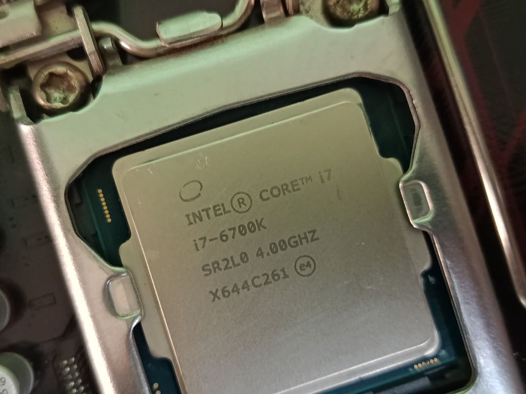 processor i7 6700K motherboard h110 bundle (Category: Computer Parts) located in Quezon City. Submitted by carou85958 (Listing ID 1465635470, Image 3). Description: 100% good 100% working motherboard h110 processor i7 6700K heatsink backplate final prize p4k bundle 17 ibp road batasan hills qc.