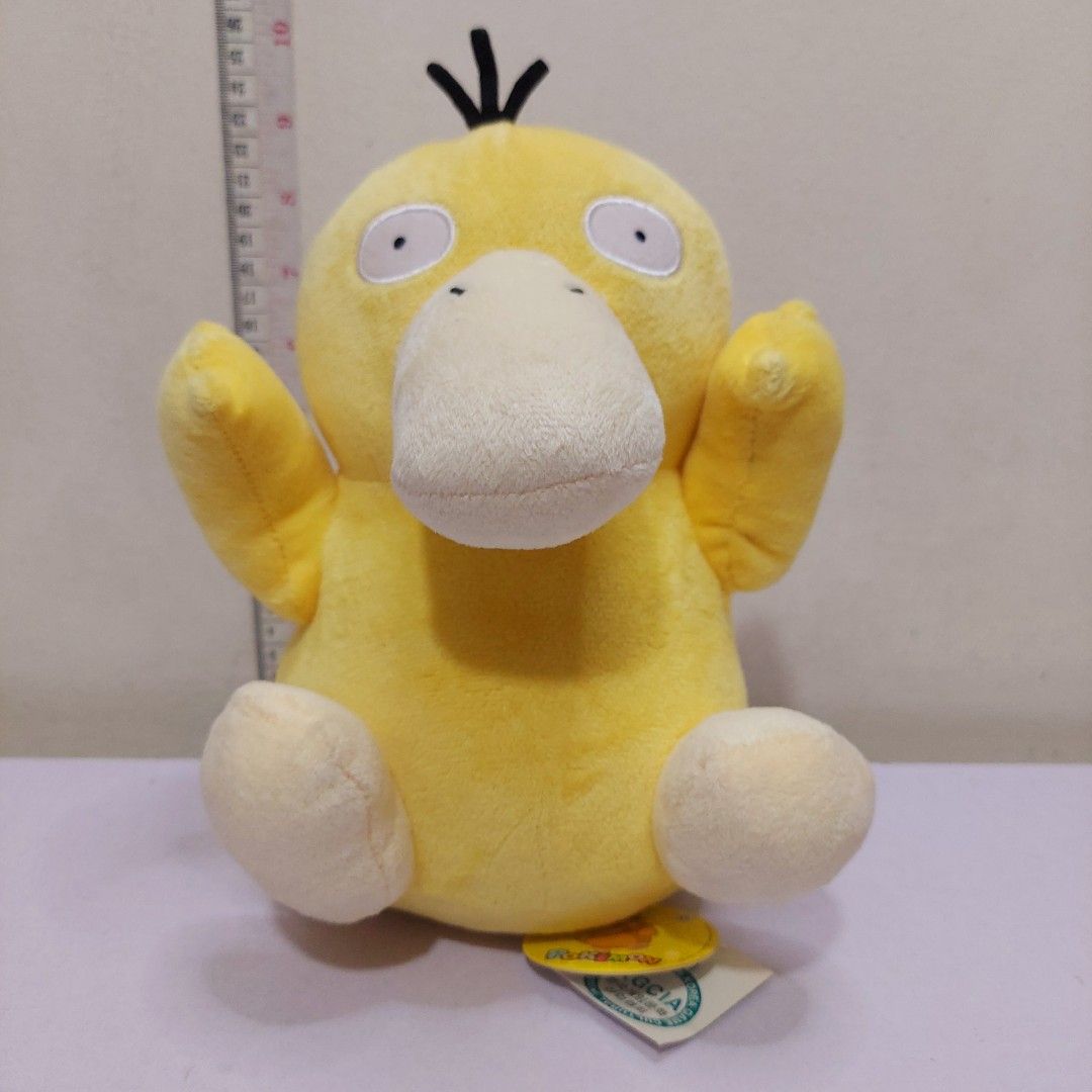 Psyduck 3rd Round Nintendo 22cm BNWT Stuffed Toys (Category: Plushies & Soft Toys) located in Pasig City. Submitted by muffinstoysshop (Listing ID 1465695337, Image 2). Description: Psyduck 3rd Round Nintendo 22cm BNWT Stuffed Toys - Size : 8.5 - INCH / 22 cm - Brand : 3rd Round - Quantity: 1 pc - Brandnew with Paper Tag ( BNWT) - Cleaned & Sanitized - Good Condition - What you see is what you get! - Item ON HAND ready for shipping - A great gift