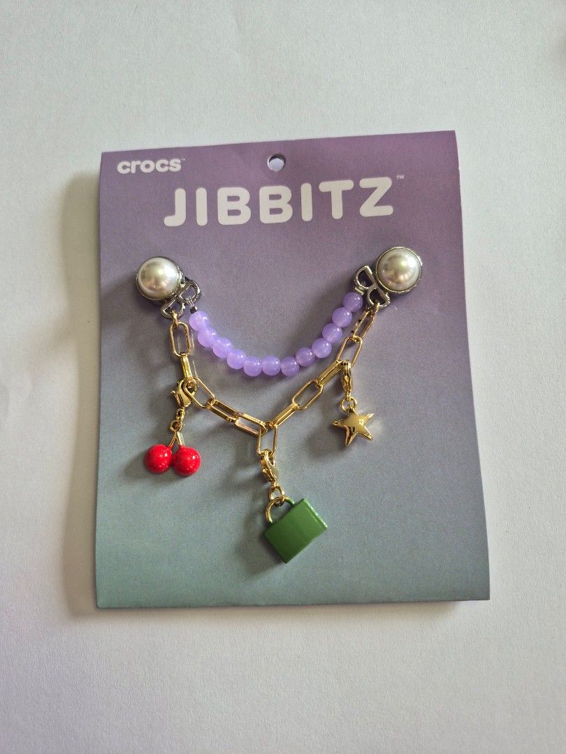 Purple Chain Crocs Jibbitz (AUTHENTIC) (Category: Shoe inserts) located in Manila. Submitted by fashionfootprintsph (Listing ID 1465670175, Image 1). Description: 💯 Original.