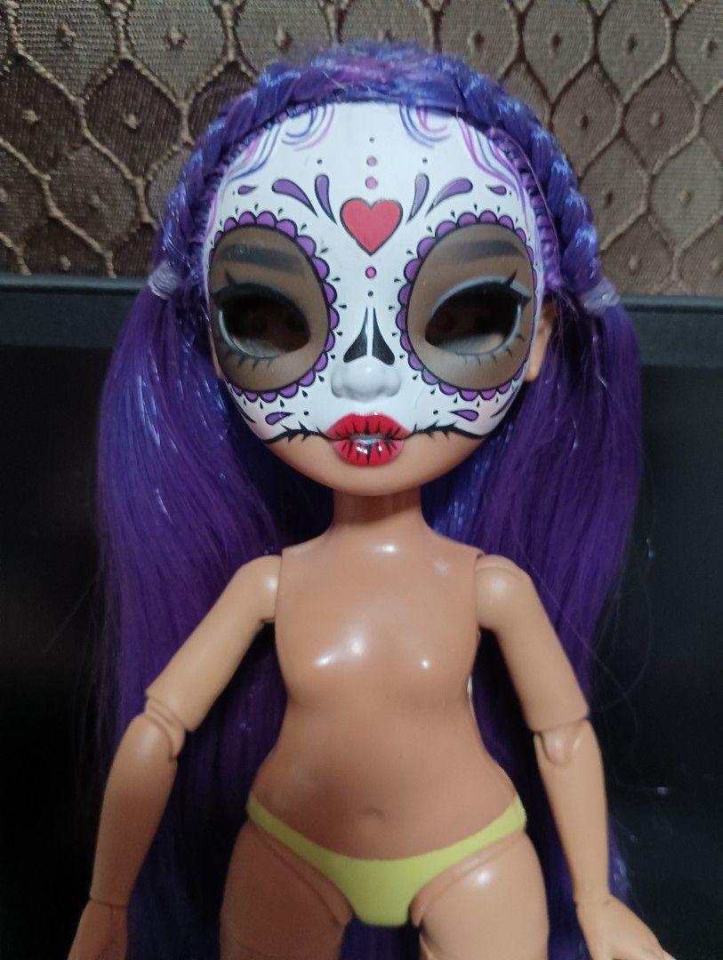 Rainbow High Maria Garcia Nvde doll (Category: Kids Toys) located in Rizal. Submitted by purplepower7 (Listing ID 1465701160, Image 2). Description: no eye balls rebodied to Karma Nichols body full make up and soft smooth hair payment via G-Cash shipping via GGX.