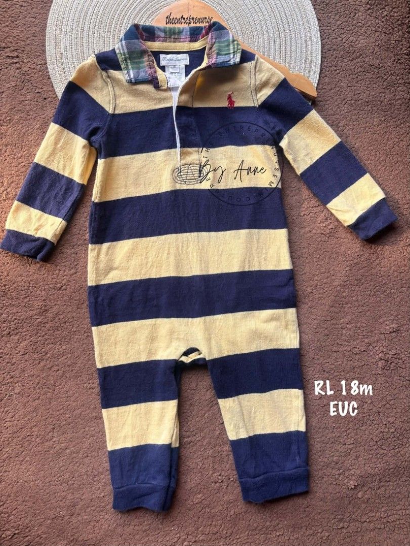 Ralph Lauren Baby Romper 18m (Category: Babies & Kids Fashion) located in Quezon City. Submitted by theentreprenurse (Listing ID 1465603137, Image 1). Description: 𝘼𝙐𝙏𝙊 𝙋𝘼𝙎𝙎 𝙏𝙊 𝙇𝙊𝙒 𝘽𝘼𝙇𝙇𝙀𝙍𝙎 📣 ʙʀᴀɴᴅ: RL ꜱɪᴢᴇ: 18m ᴍᴏᴘ: ɢᴄᴀꜱʜ ꜱʜɪᴘᴘɪɴɢ 🛒 (NO RUSH. I'm a working momma :) ) ▪︎ꜰʟᴀꜱʜ ᴇxᴘʀᴇꜱꜱ | J&T ▪︎ʟᴀʟᴀᴍᴏᴠᴇ|ɢʀᴀʙ ~ 𝚃𝚑𝚎𝚜𝚎 𝚌𝚕𝚘𝚝𝚑𝚎𝚜 𝚊𝚛𝚎 𝚊𝚕𝚛𝚎𝚊𝚍𝚢 𝚠𝚊𝚜𝚑𝚎𝚍. 𝙺𝚒𝚗𝚍𝚕𝚢 𝚖𝚊𝚗𝚊𝚐𝚎 𝚢𝚘𝚞𝚛 𝚎𝚡𝚙𝚎𝚌𝚝𝚊𝚝𝚒𝚘𝚗�