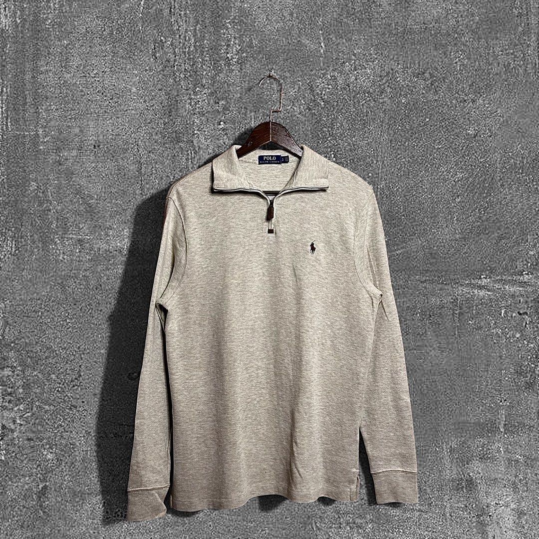 Ralph Lauren RL Beige Quarter zip (Category: Formal Shirts) located in Quezon City. Submitted by donklasiko (Listing ID 1465632173, Image 1). Description: Condition: 9.5+/10 Pristine condition Issue: non Refer to the dimension 🤗 PM FOR MORE DETAILS NO RETURN, NO EXCHANGE & NO REFUND! ✅I ALSO ACCEPT TRADE/SWAP TO ANYTHING JUST DROP YOUR OFFER Please manage your expectations, this is a secondhand item. What you see is what you get 😊 💵MOP: GCASH,