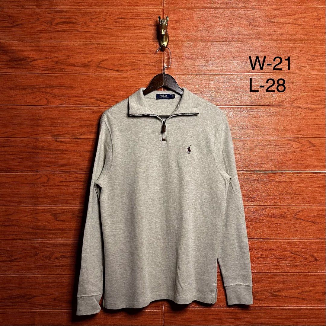 Ralph Lauren RL Beige Quarter zip (Category: Formal Shirts) located in Quezon City. Submitted by donklasiko (Listing ID 1465632173, Image 2). Description: Condition: 9.5+/10 Pristine condition Issue: non Refer to the dimension 🤗 PM FOR MORE DETAILS NO RETURN, NO EXCHANGE & NO REFUND! ✅I ALSO ACCEPT TRADE/SWAP TO ANYTHING JUST DROP YOUR OFFER Please manage your expectations, this is a secondhand item. What you see is what you get 😊 💵MOP: GCASH,