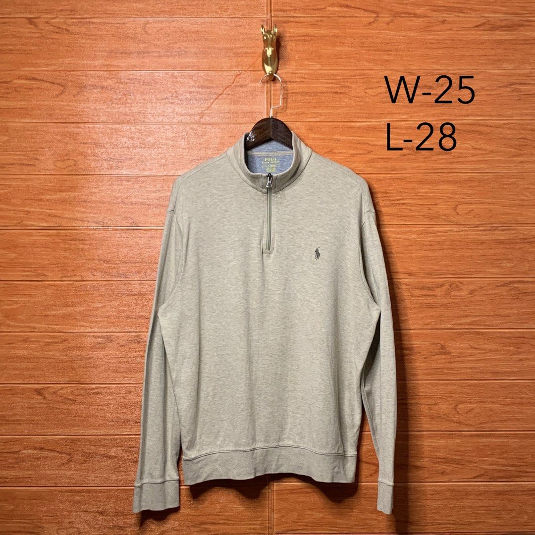 Ralph Lauren RL Beige Quarter zip (Category: Formal Shirts) located in Quezon City. Submitted by donklasiko (Listing ID 1465637531, Image 2). Description: Condition: 9.5+/10 Pristine condition Issue: non Refer to the dimension 🤗 PM FOR MORE DETAILS NO RETURN, NO EXCHANGE & NO REFUND! ✅I ALSO ACCEPT TRADE/SWAP TO ANYTHING JUST DROP YOUR OFFER Please manage your expectations, this is a secondhand item. What you see is what you get 😊 💵MOP: GCASH,
