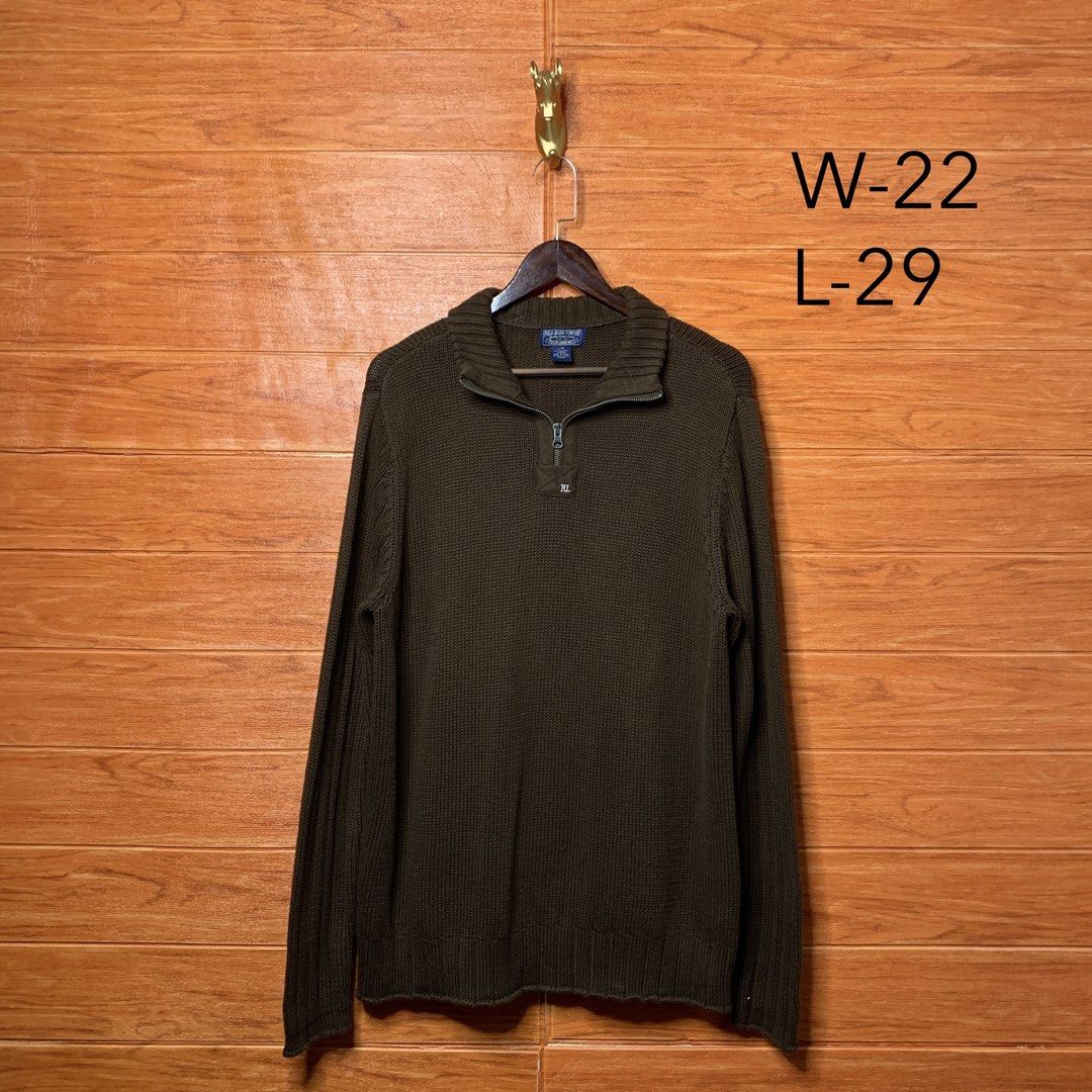Ralph Lauren RL Choco Brown Quarter zip (Category: Formal Shirts) located in Quezon City. Submitted by donklasiko (Listing ID 1465636485, Image 2). Description: Condition: 9.5+/10 Pristine condition Issue: non Refer to the dimension 🤗 PM FOR MORE DETAILS NO RETURN, NO EXCHANGE & NO REFUND! ✅I ALSO ACCEPT TRADE/SWAP TO ANYTHING JUST DROP YOUR OFFER Please manage your expectations, this is a secondhand item. What you see is what you get 😊 💵MOP: 
