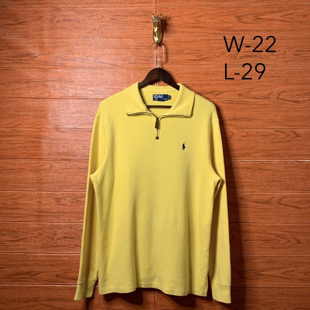 Ralph Lauren RL Dandelion Quarter zip (Category: Formal Shirts) located in Quezon City. Submitted by donklasiko (Listing ID 1465632470, Image 2). Description: Condition: 9.5+/10 Pristine condition Issue: non Refer to the dimension 🤗 PM FOR MORE DETAILS NO RETURN, NO EXCHANGE & NO REFUND! ✅I ALSO ACCEPT TRADE/SWAP TO ANYTHING JUST DROP YOUR OFFER Please manage your expectations, this is a secondhand item. What you see is what you get 😊 💵MOP: GC