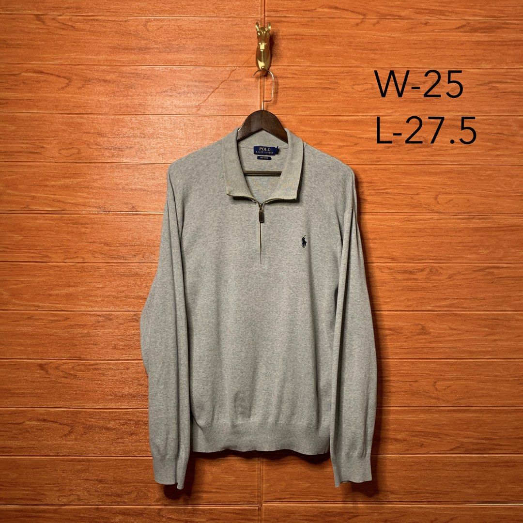 Ralph Lauren RL Pima Cotton Quarter zip (Category: Formal Shirts) located in Quezon City. Submitted by donklasiko (Listing ID 1465637293, Image 2). Description: Condition: 9.5+/10 Pristine condition Issue: non Refer to the dimension 🤗 PM FOR MORE DETAILS NO RETURN, NO EXCHANGE & NO REFUND! ✅I ALSO ACCEPT TRADE/SWAP TO ANYTHING JUST DROP YOUR OFFER Please manage your expectations, this is a secondhand item. What you see is what you get 😊 💵MOP: 