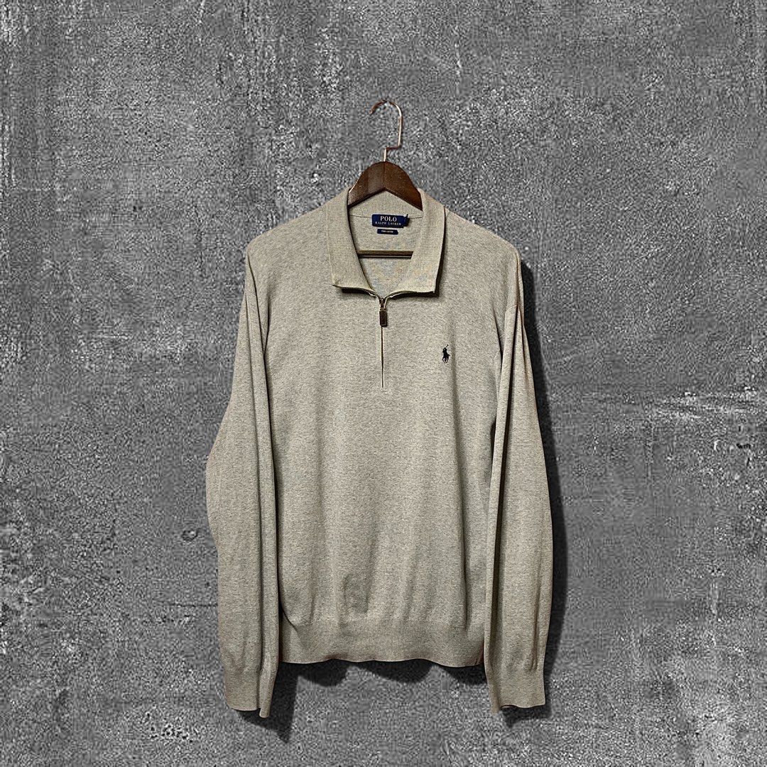 Ralph Lauren RL Pima Cotton Quarter zip (Category: Formal Shirts) located in Quezon City. Submitted by donklasiko (Listing ID 1465637293, Image 1). Description: Condition: 9.5+/10 Pristine condition Issue: non Refer to the dimension 🤗 PM FOR MORE DETAILS NO RETURN, NO EXCHANGE & NO REFUND! ✅I ALSO ACCEPT TRADE/SWAP TO ANYTHING JUST DROP YOUR OFFER Please manage your expectations, this is a secondhand item. What you see is what you get 😊 💵MOP: 
