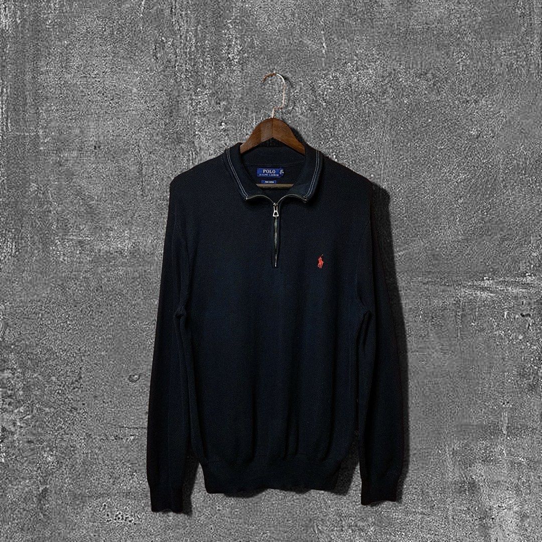 Ralph Lauren RL Pima Cotton Quarter zip (Category: Formal Shirts) located in Quezon City. Submitted by donklasiko (Listing ID 1465638256, Image 1). Description: Condition: 9.5+/10 Pristine condition Issue: non Refer to the dimension 🤗 PM FOR MORE DETAILS NO RETURN, NO EXCHANGE & NO REFUND! ✅I ALSO ACCEPT TRADE/SWAP TO ANYTHING JUST DROP YOUR OFFER Please manage your expectations, this is a secondhand item. What you see is what you get 😊 💵MOP: 