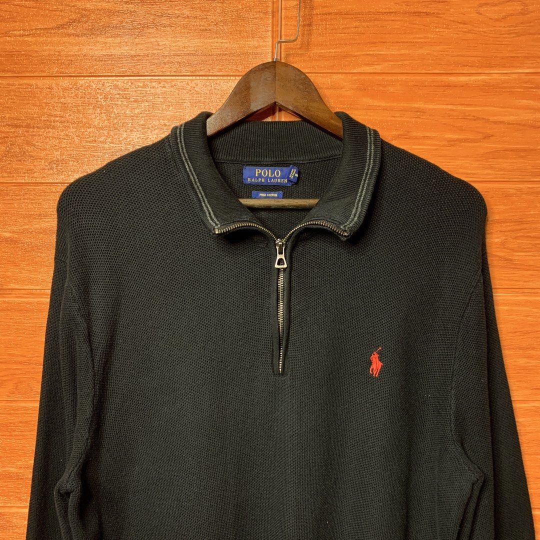 Ralph Lauren RL Pima Cotton Quarter zip (Category: Formal Shirts) located in Quezon City. Submitted by donklasiko (Listing ID 1465638256, Image 3). Description: Condition: 9.5+/10 Pristine condition Issue: non Refer to the dimension 🤗 PM FOR MORE DETAILS NO RETURN, NO EXCHANGE & NO REFUND! ✅I ALSO ACCEPT TRADE/SWAP TO ANYTHING JUST DROP YOUR OFFER Please manage your expectations, this is a secondhand item. What you see is what you get 😊 💵MOP: 