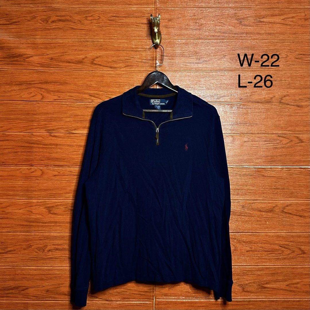 Ralph Lauren RL Quarter zip (Category: Formal Shirts) located in Quezon City. Submitted by donklasiko (Listing ID 1465635738, Image 2). Description: Condition: 9.5+/10 Pristine condition Issue: non Refer to the dimension 🤗 PM FOR MORE DETAILS NO RETURN, NO EXCHANGE & NO REFUND! ✅I ALSO ACCEPT TRADE/SWAP TO ANYTHING JUST DROP YOUR OFFER Please manage your expectations, this is a secondhand item. What you see is what you get 😊 💵MOP: GCASH, BDO o