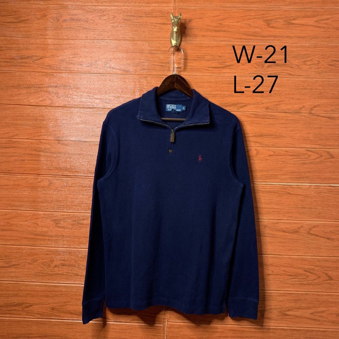 Ralph Lauren RL Quarter zip (Category: Formal Shirts) located in Quezon City. Submitted by donklasiko (Listing ID 1465636249, Image 2). Description: Condition: 9.5+/10 Pristine condition Issue: non Refer to the dimension 🤗 PM FOR MORE DETAILS NO RETURN, NO EXCHANGE & NO REFUND! ✅I ALSO ACCEPT TRADE/SWAP TO ANYTHING JUST DROP YOUR OFFER Please manage your expectations, this is a secondhand item. What you see is what you get 😊 💵MOP: GCASH, BDO o