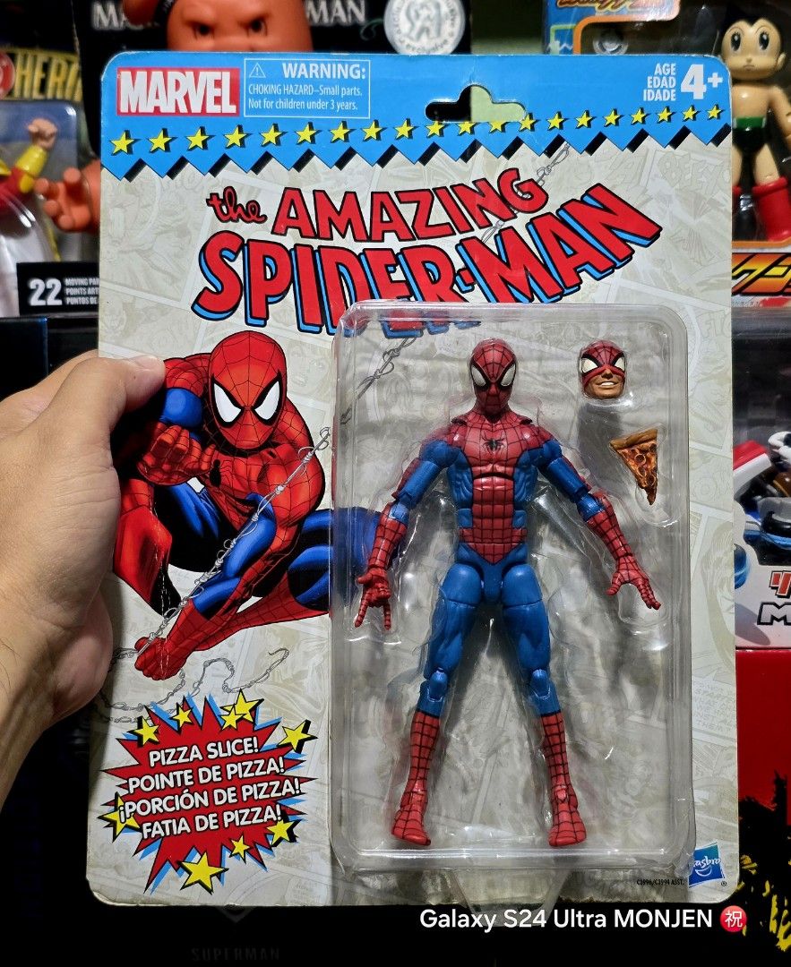 Rare Pizza Spiderman 🍕 (Category: Character Goods) located in Pasay City. Submitted by monjentoysandcollectibles (Listing ID 1465756131, Image 1). Description: RARE PIZZA SPIDERMAN 🍕🕸 Condition: bnew bic | Price: 2,999 only MOP: GCash | PASAY/GREENHILLS Pikup Ship Lalamove Grab LBC.
