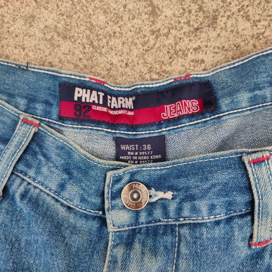 Rare Y2K Phat Farm Jorts (Category: Shorts) located in Ozamiz City. Submitted by ukaygrails (Listing ID 1465628976, Image 3). Description: Excellent condition No issue Waist 36 Length 27.5.