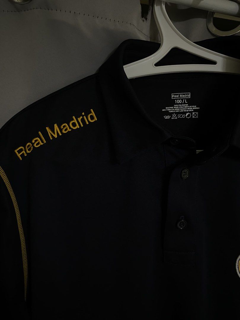 Real Madrid polo merch (Category: Tshirts & Polo Shirts ) located in Manila. Submitted by tysofly (Listing ID 1465751273, Image 3). Description: W - 19 L - 27.