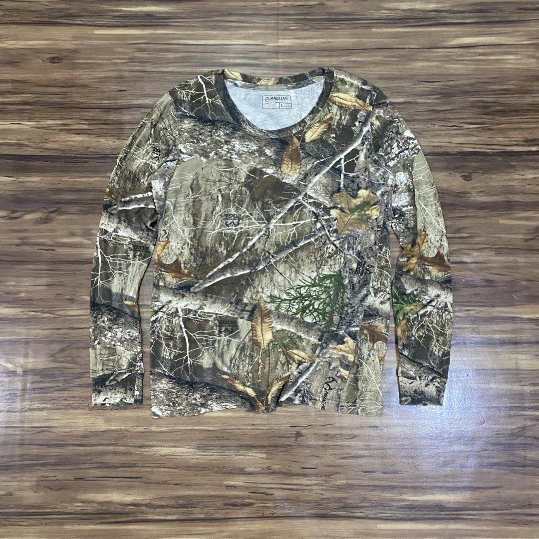 Realtree Longsleeves (Category: Tshirts & Polo Shirts ) located in Cebu City. Submitted by accurate.curations.ceb (Listing ID 1465703490, Image 1). Description: Realtree Longsleeves Excellent Condition COLOR RATE: 9.5/10 Issues: None Medium Measurements: Width: 20 inches Length: 26 inches Price + Sf 📍Cebu Shipping via J&T NO COD/COP PAYMENT FIRST VIA GCASH OR BANK Unli vouch and VC for legitimacy dm if interested 📩.
