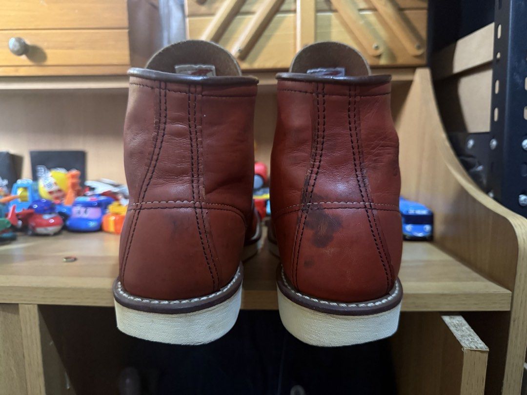 Red Wing 8875 7.5D (Category: Boots) located in Quezon City. Submitted by edsantos27 (Listing ID 1465581078, Image 3). Description: Porseyl Only Rẽd Wïng 8130 7.5D Made in U.S.A 🇺🇸 Uk6, 7.5usmens, 40eu, 25.5cm P5,999 firm X Non negotiable In Good Condition Used, No box firm add Shipping See pictures to appreciate Comment mine before sending pm Posted in Other Group No swap, No Cod, No Cop Pick up or shipping only 🛳 Stall 08 Bambang Market Phys