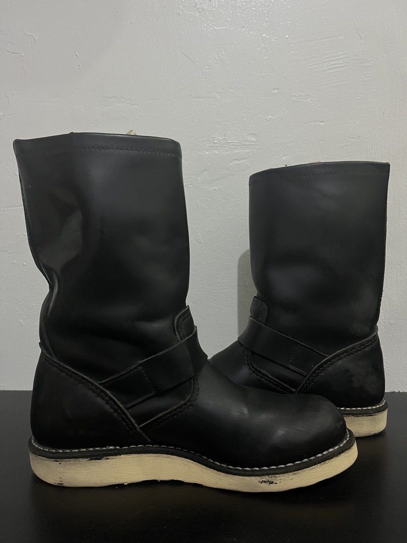 Red Wing - 2979 - Black Leather - Engineer Boots (Category: Boots) located in Taguig. Submitted by chicpicked (Listing ID 1465646461, Image 3). Description: Red Wing - 2979 - Black Leather - Engineer Boots Made in USA Authentic Used pair Still presentable 6 US 5 UK 24 CM 38 Euro 2,500.