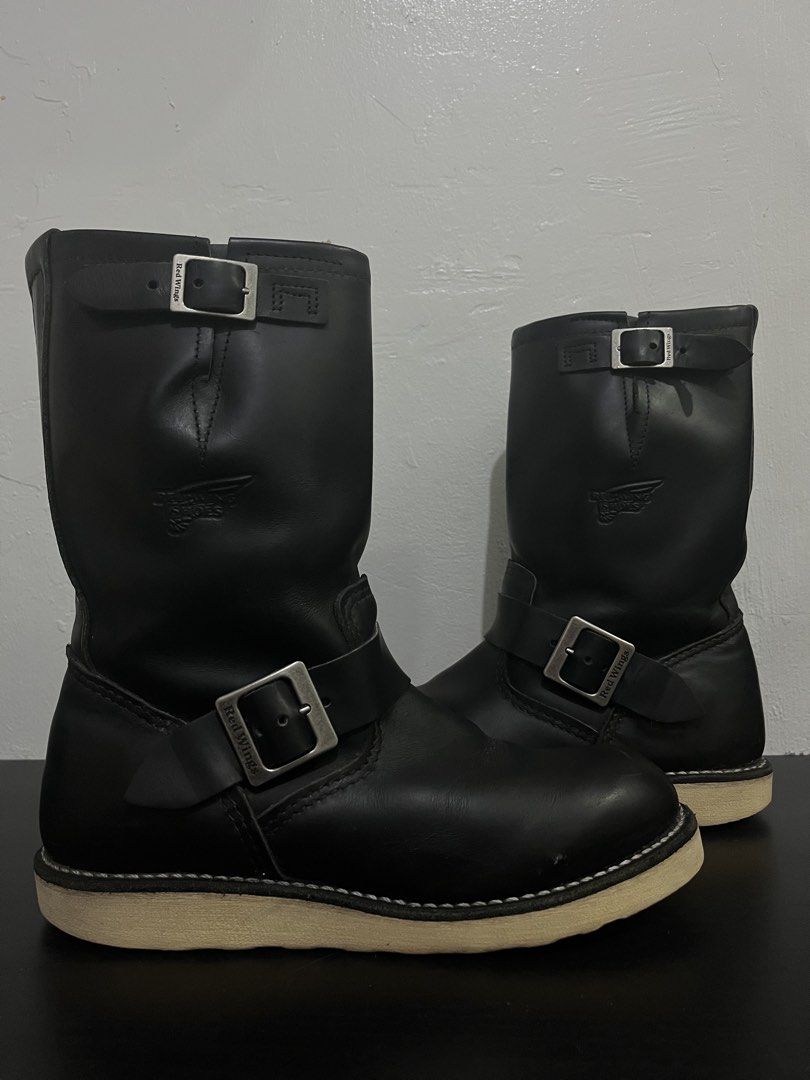 Red Wing - 2979 - Black Leather - Engineer Boots (Category: Boots) located in Taguig. Submitted by chicpicked (Listing ID 1465646461, Image 1). Description: Red Wing - 2979 - Black Leather - Engineer Boots Made in USA Authentic Used pair Still presentable 6 US 5 UK 24 CM 38 Euro 2,500.