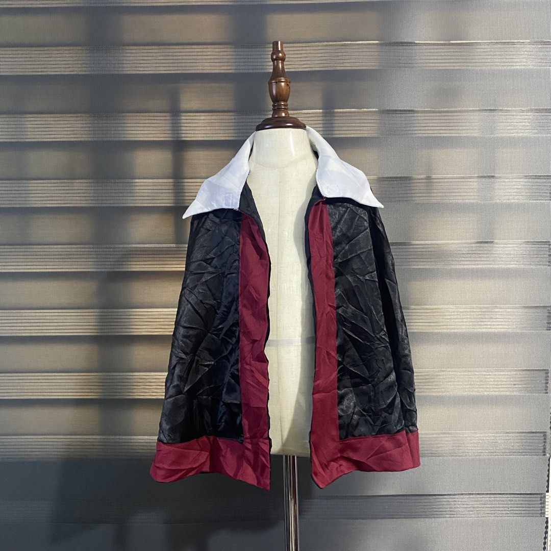 Red&black cape (Category: Babies & Kids Fashion) located in Caloocan City. Submitted by discusonlineshop (Listing ID 1465682089, Image 2). Description: 3-4.