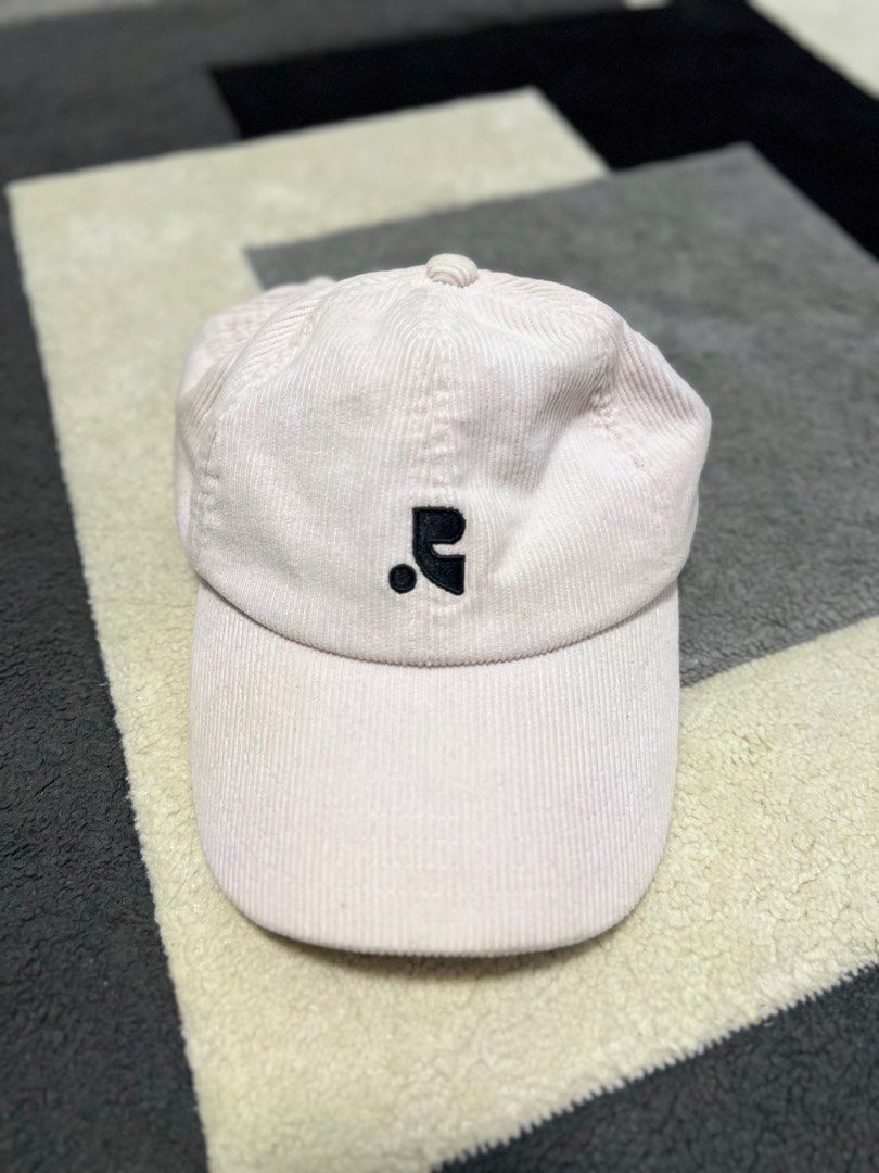 Rest & Recreation Corduroy Cap Pink (Category: Hats & Beanies) located in Calasiao. Submitted by pb.supply_v2 (Listing ID 1465752616, Image 1). Description: - Brand: Rest & Recreation - Style: Corduroy baseball cap in pink - Details: Black embroidered logo on the front - Material: 100% cotton - Fit: One size fits all with an adjustable back strap - Condition: Clean interior lining with original brand tags intact - Perfect everyday accessory for c